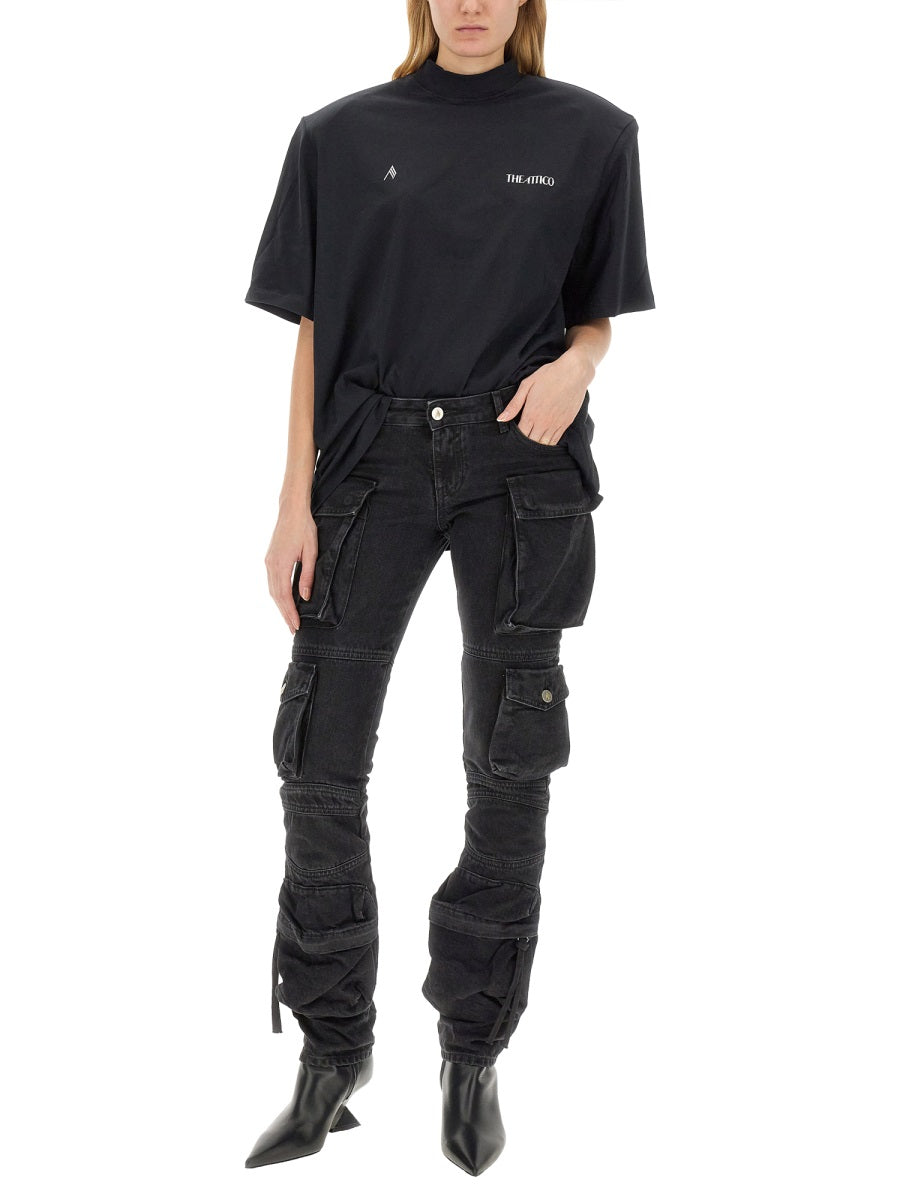 The Attico Women Cargo Jeans