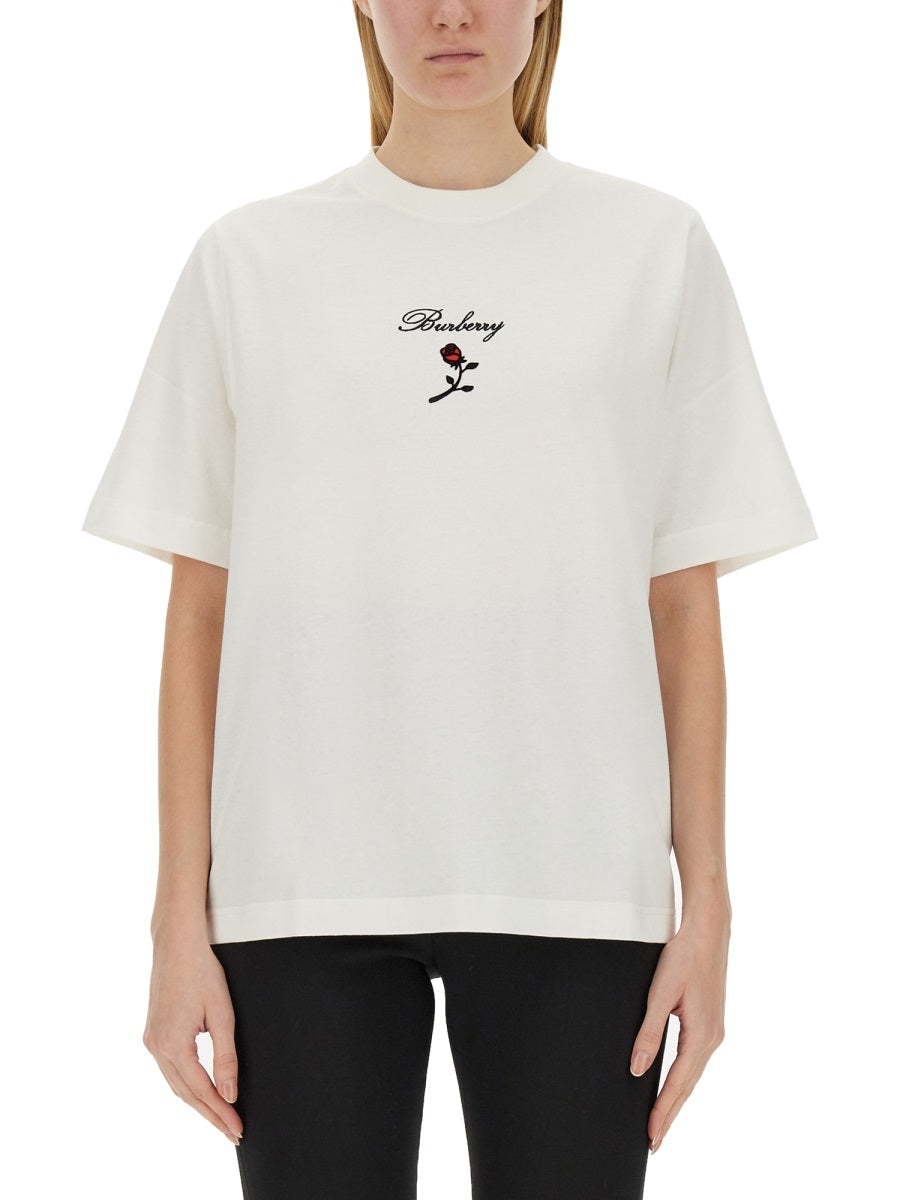 Burberry Women T-Shirt With Logo