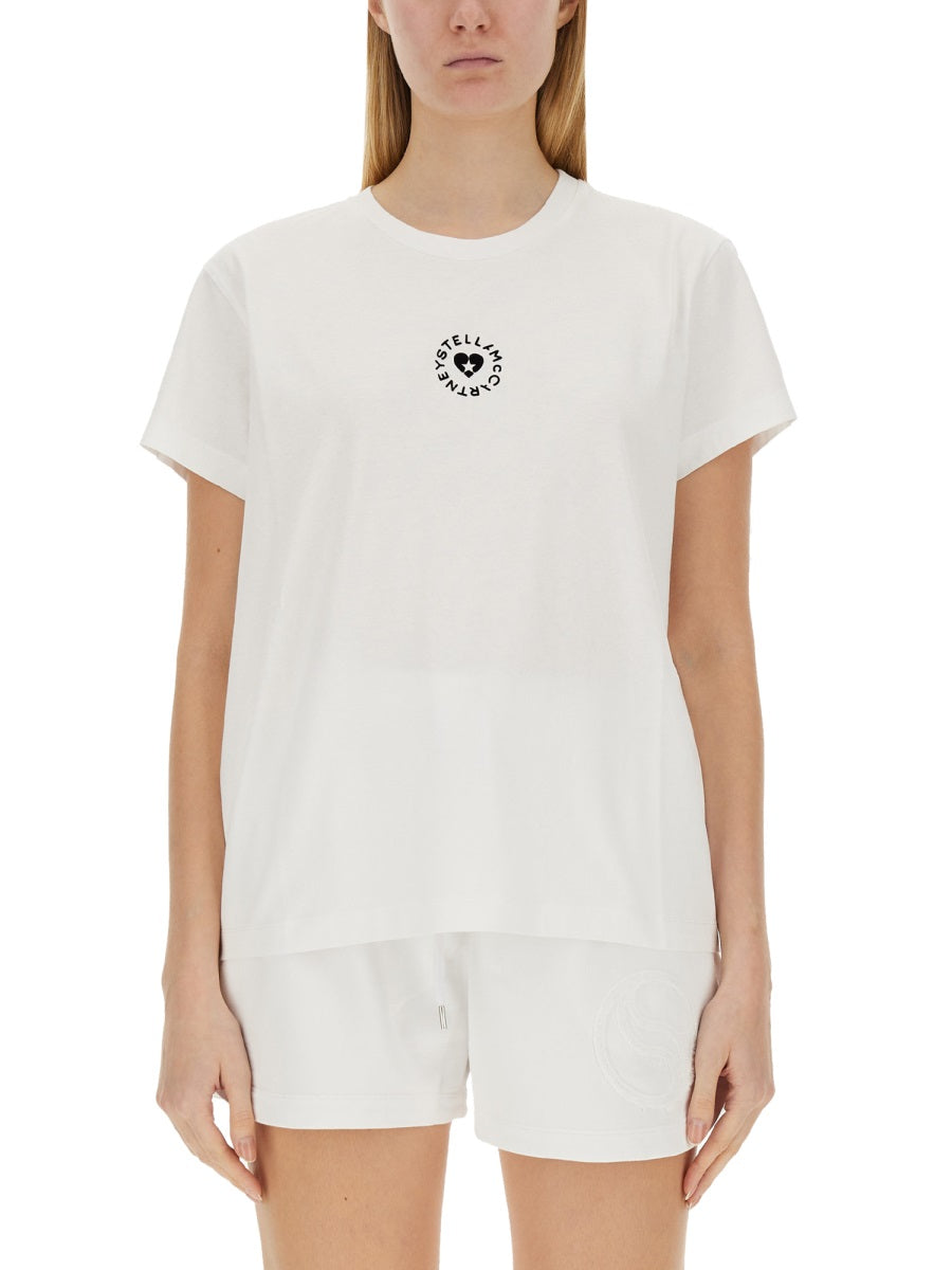 Stella Mccartney Women T-Shirt Con Logo