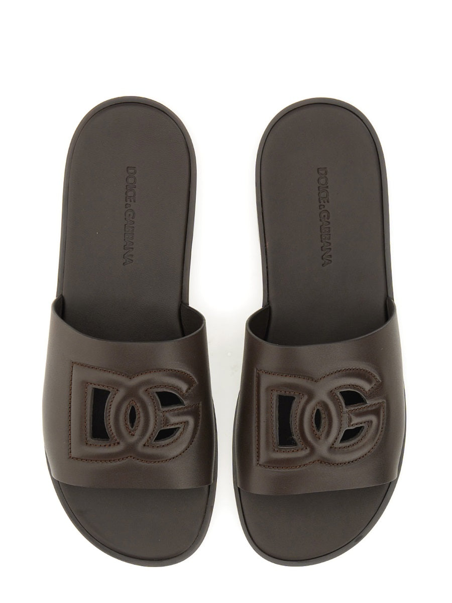 Dolce & Gabbana Men Sandal With Logo