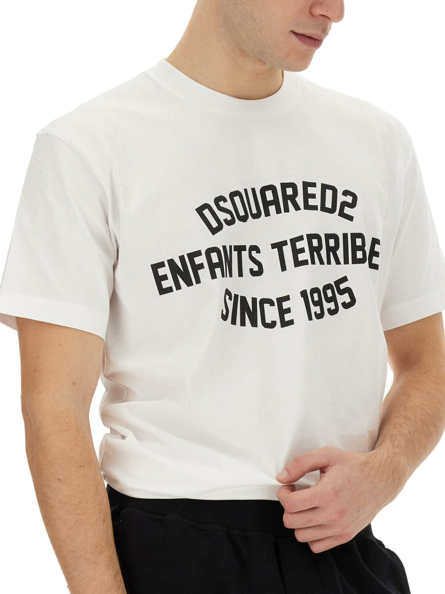 Dsquared Men Logo Print T-Shirt