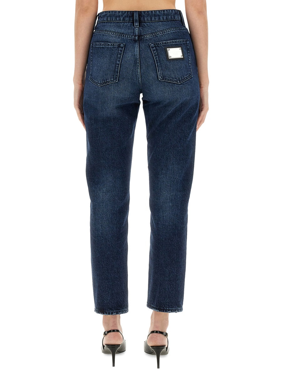 Dolce & Gabbana Women Boyfriend Jeans