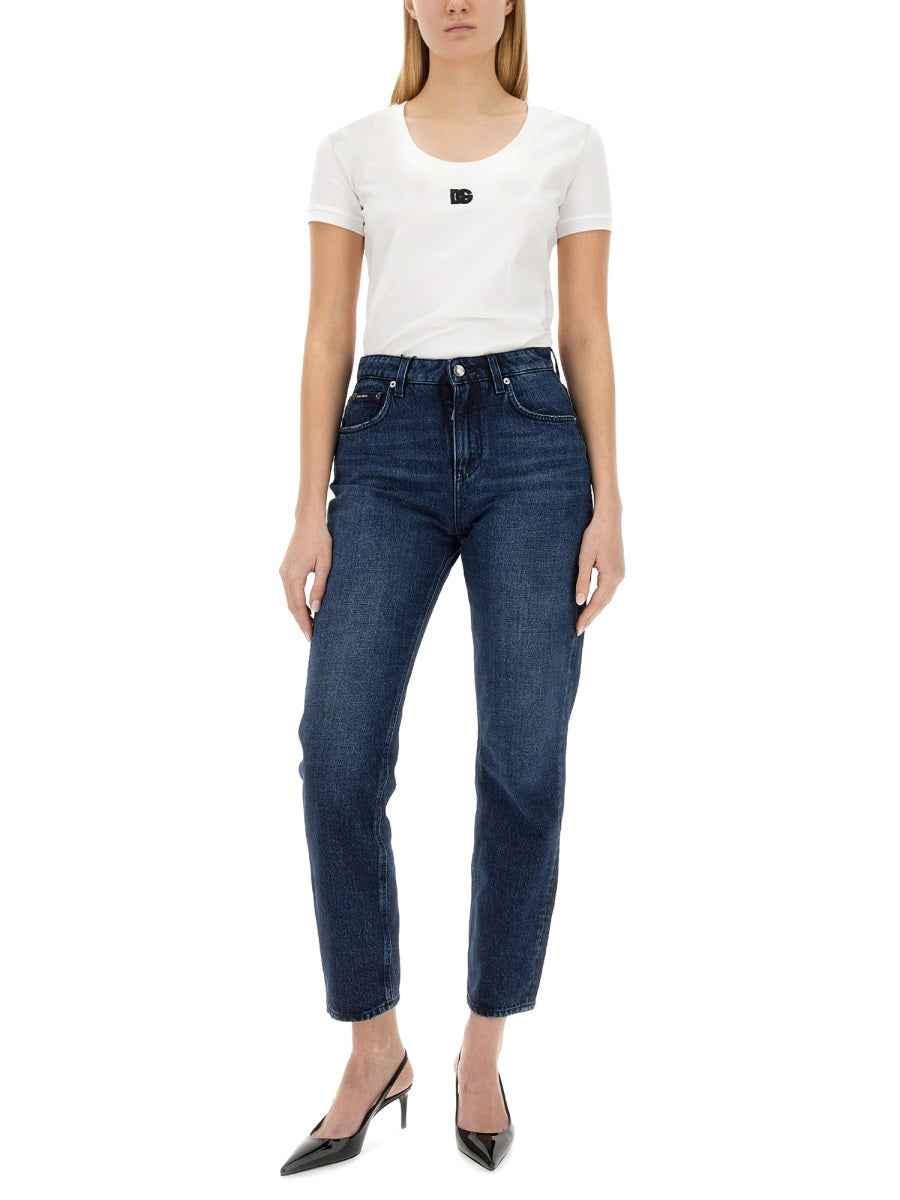 Dolce & Gabbana Women Boyfriend Jeans