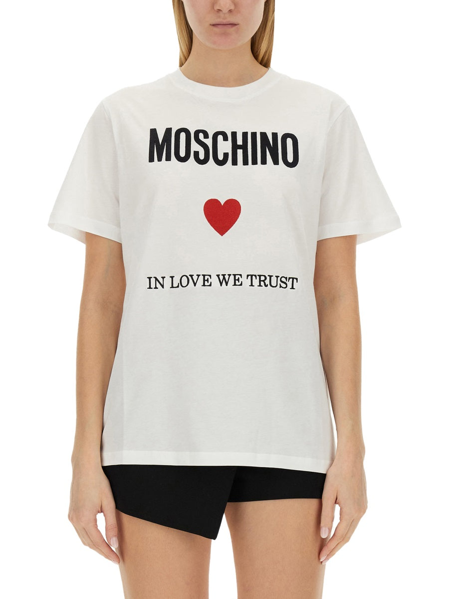 Moschino Women T-Shirt With Logo