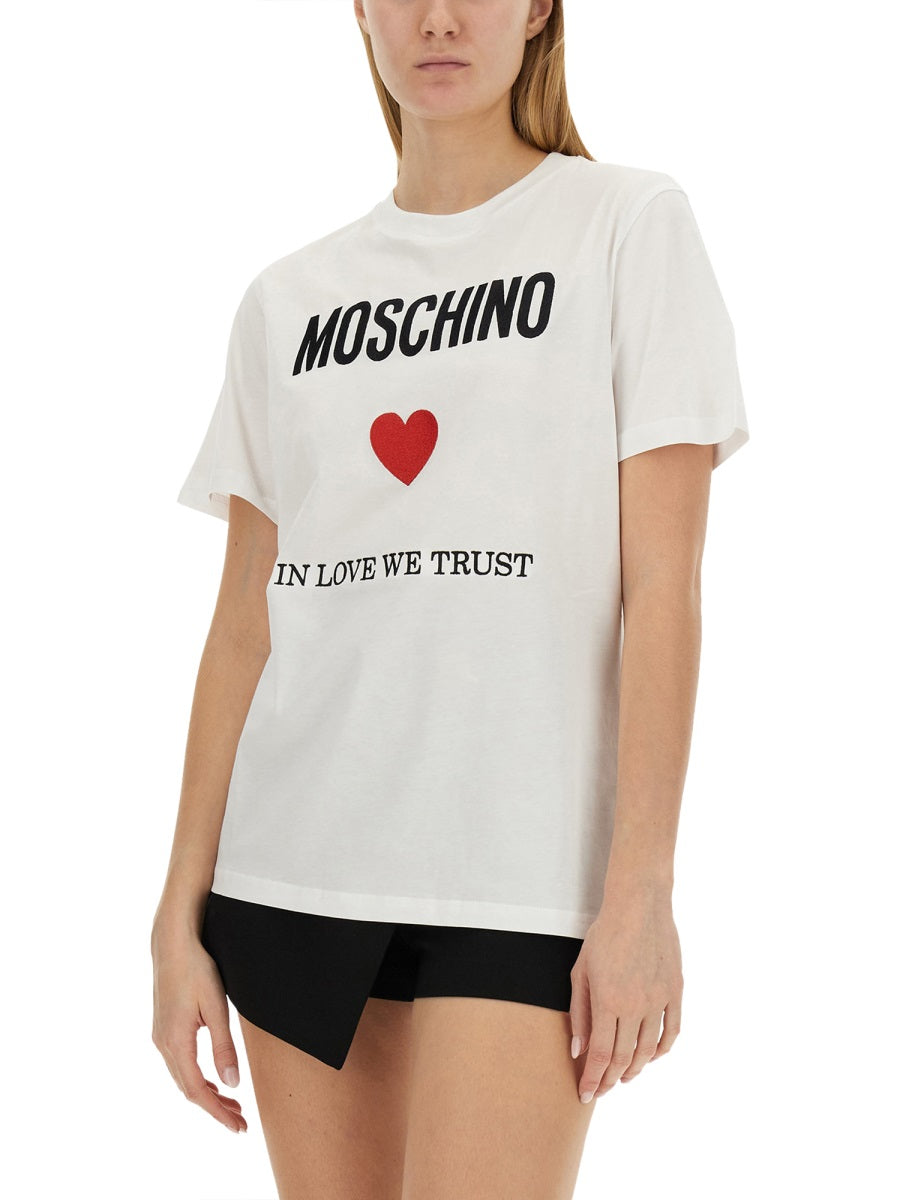 Moschino Women T-Shirt With Logo