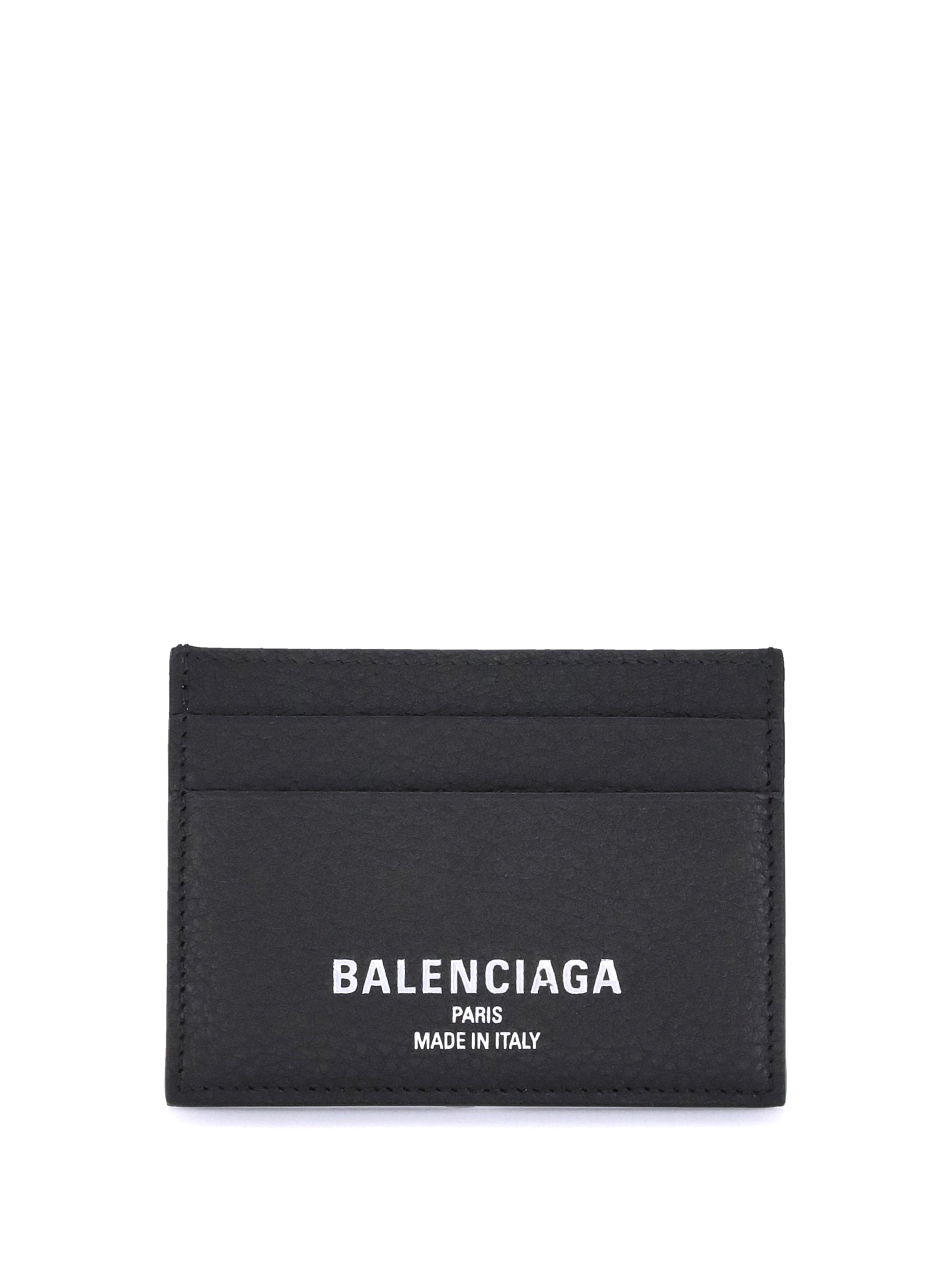 Balenciaga Men Leather Card Holder