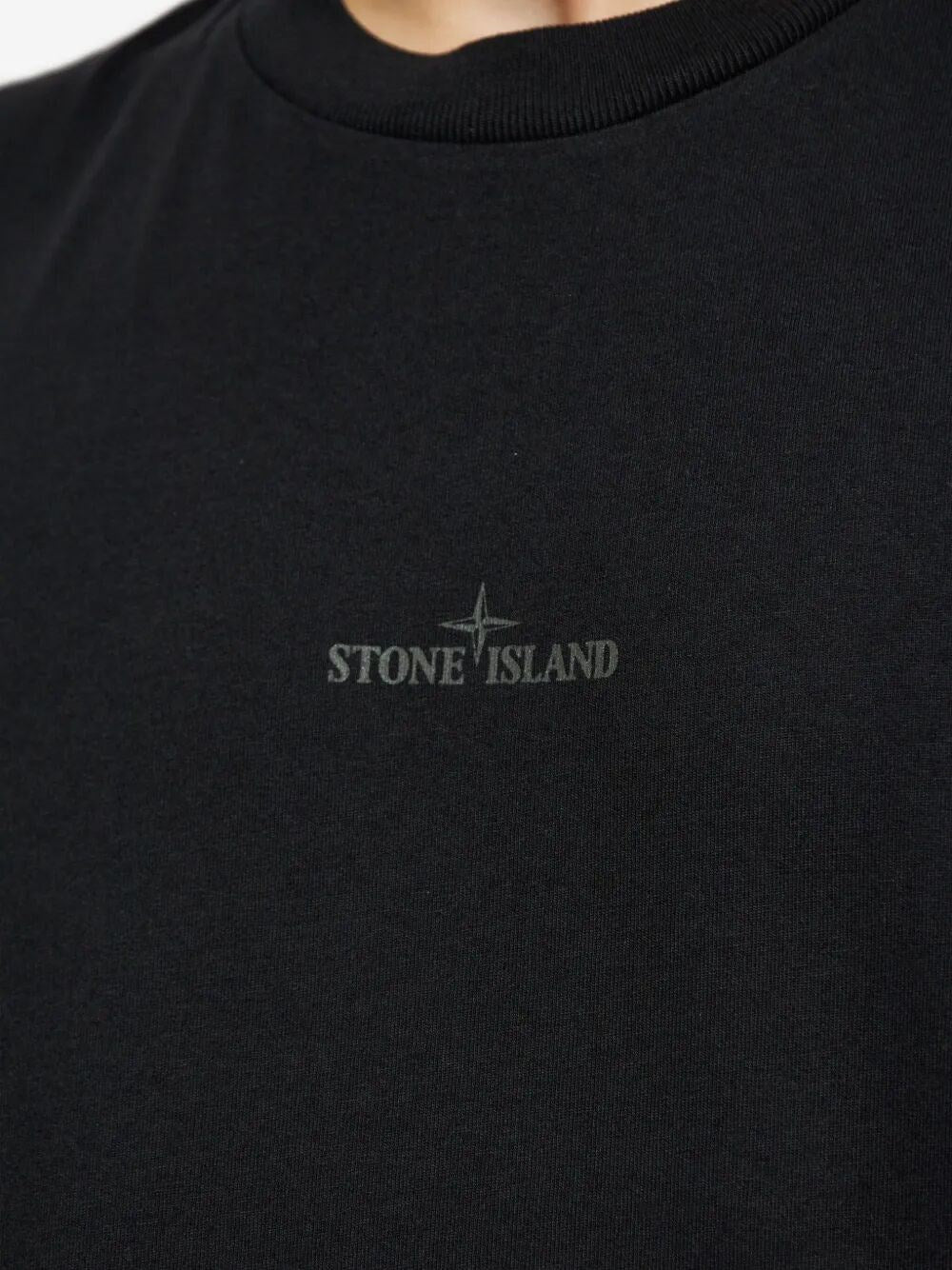 Stone Island Men `Combed Organic Cotton` T-Shirt