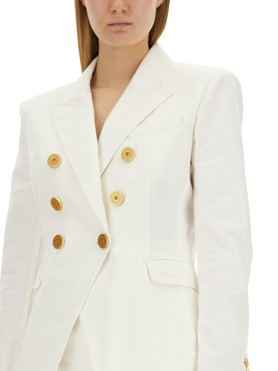 Balmain Women Six-Button Jacket