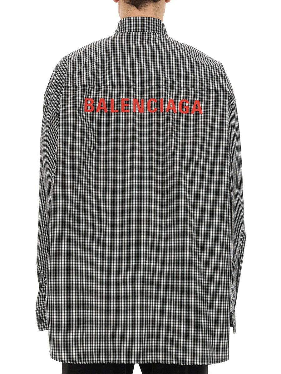 Balenciaga Men Oversize Fit Shirt