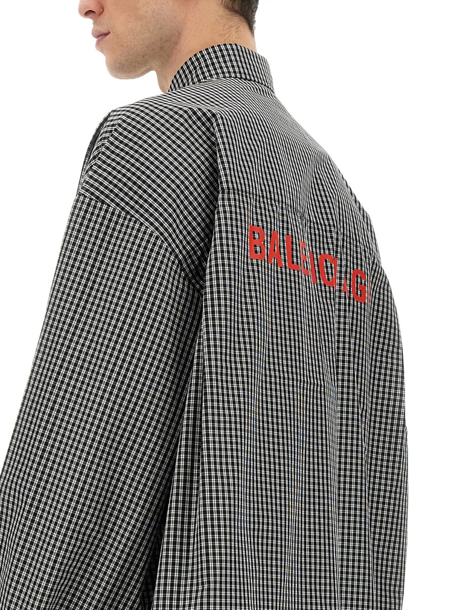 Balenciaga Men Oversize Fit Shirt