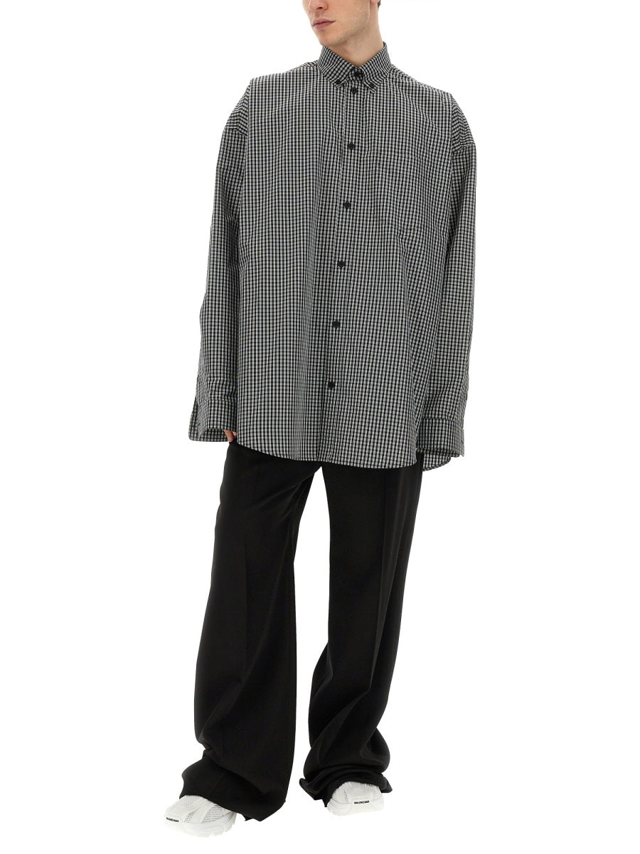 Balenciaga Men Oversize Fit Shirt