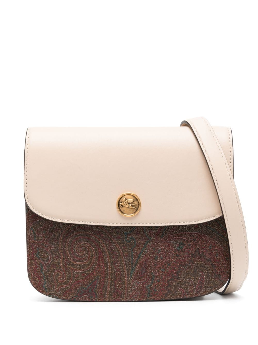 Etro Women Shoulder Bag With Paisley Print Panels
