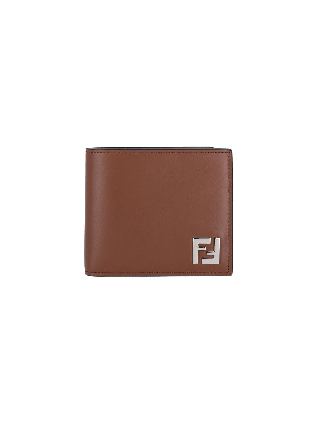 Fendi Men Bi-Fold Wallet "Squared Ff"