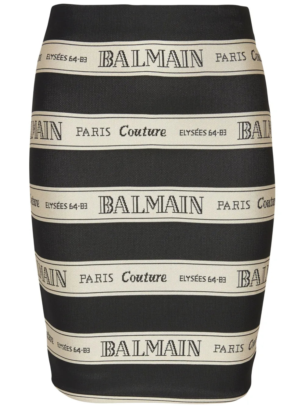 Balmain Women Skirt With Jacquard Effect