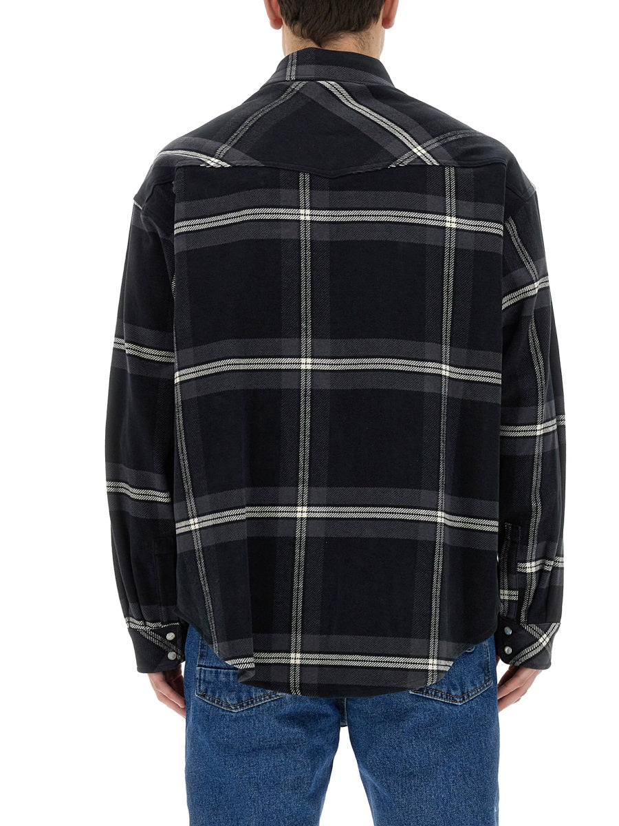 Palm Angels Men Monogram Shirt