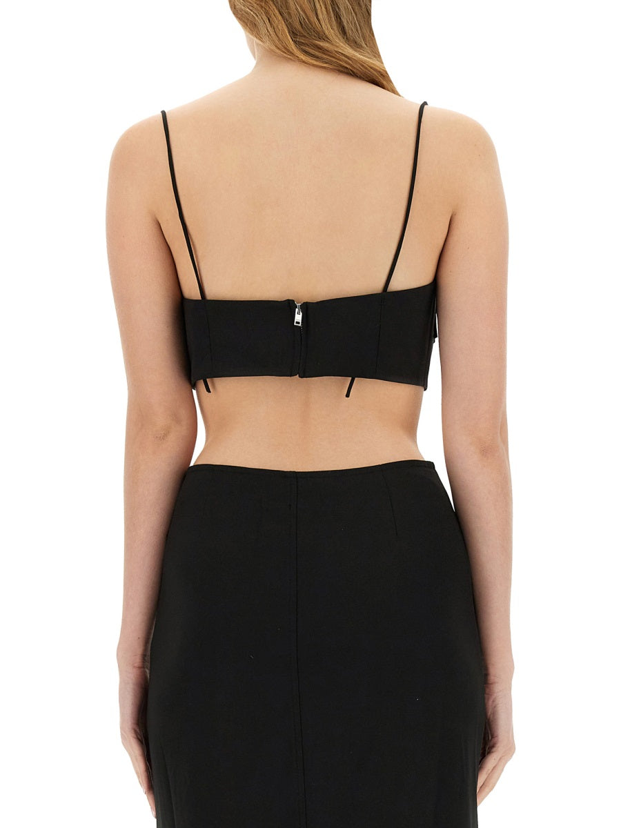 Ganni Women Top With Bows