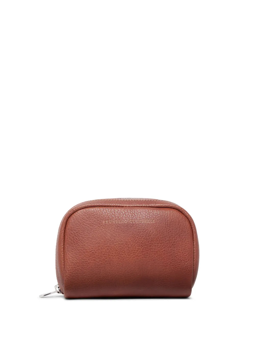 Brunello Cucinelli Men Leather Toiletry Bag