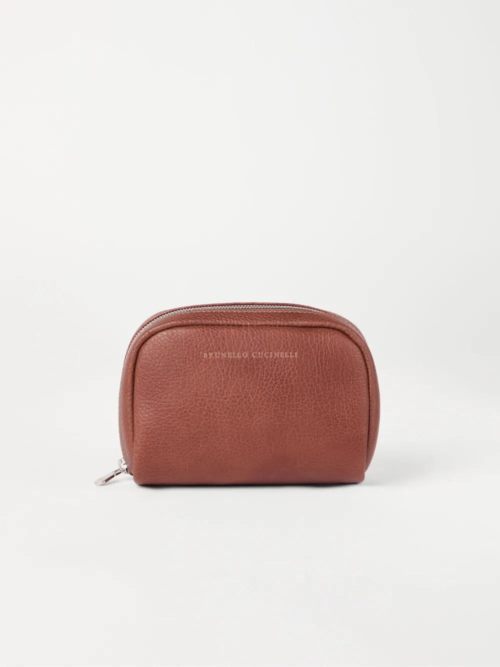 Brunello Cucinelli Men Leather Toiletry Bag