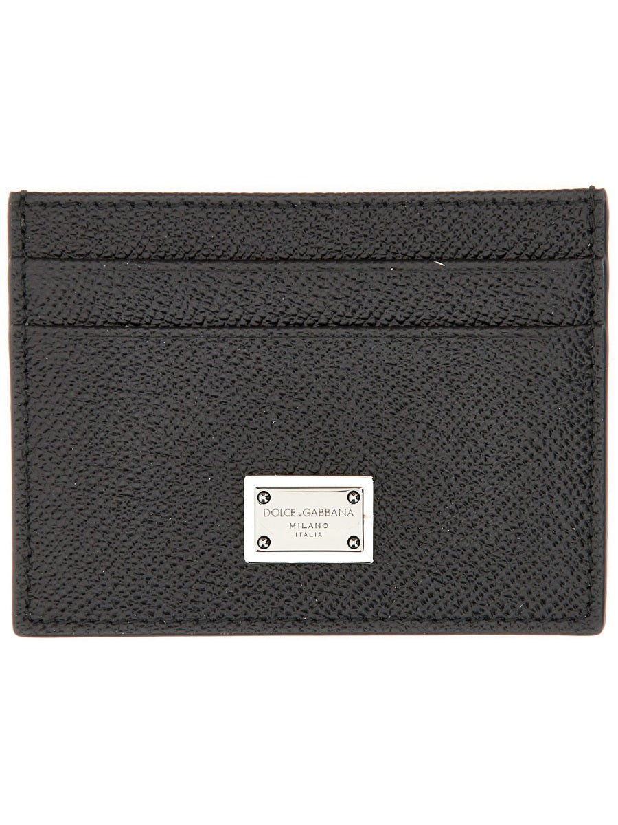 Dolce & Gabbana Men Leather Card Holder