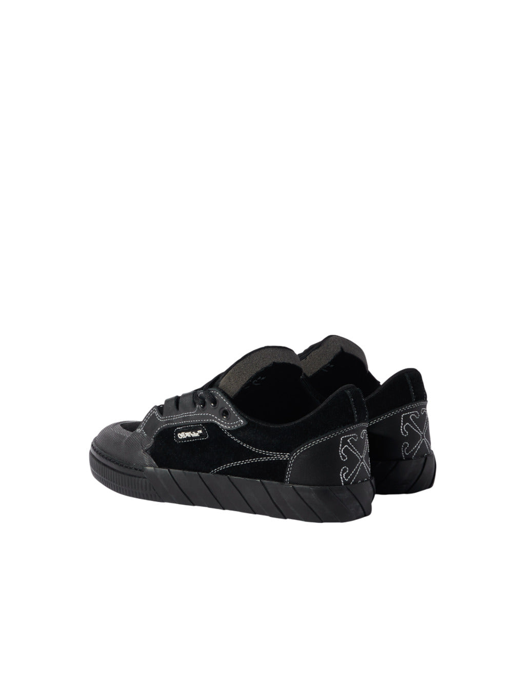 Off White Men Black 779 Vulcanized Leather Sneakers