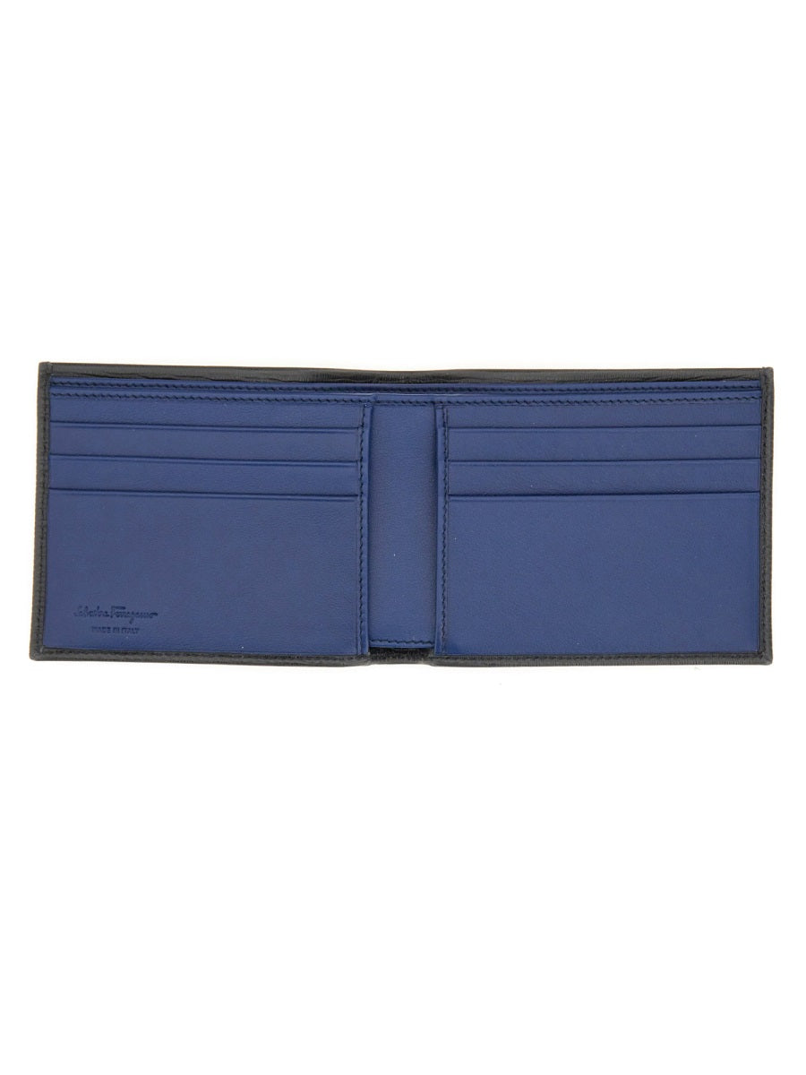 Ferragamo Men "Hooks" Wallet