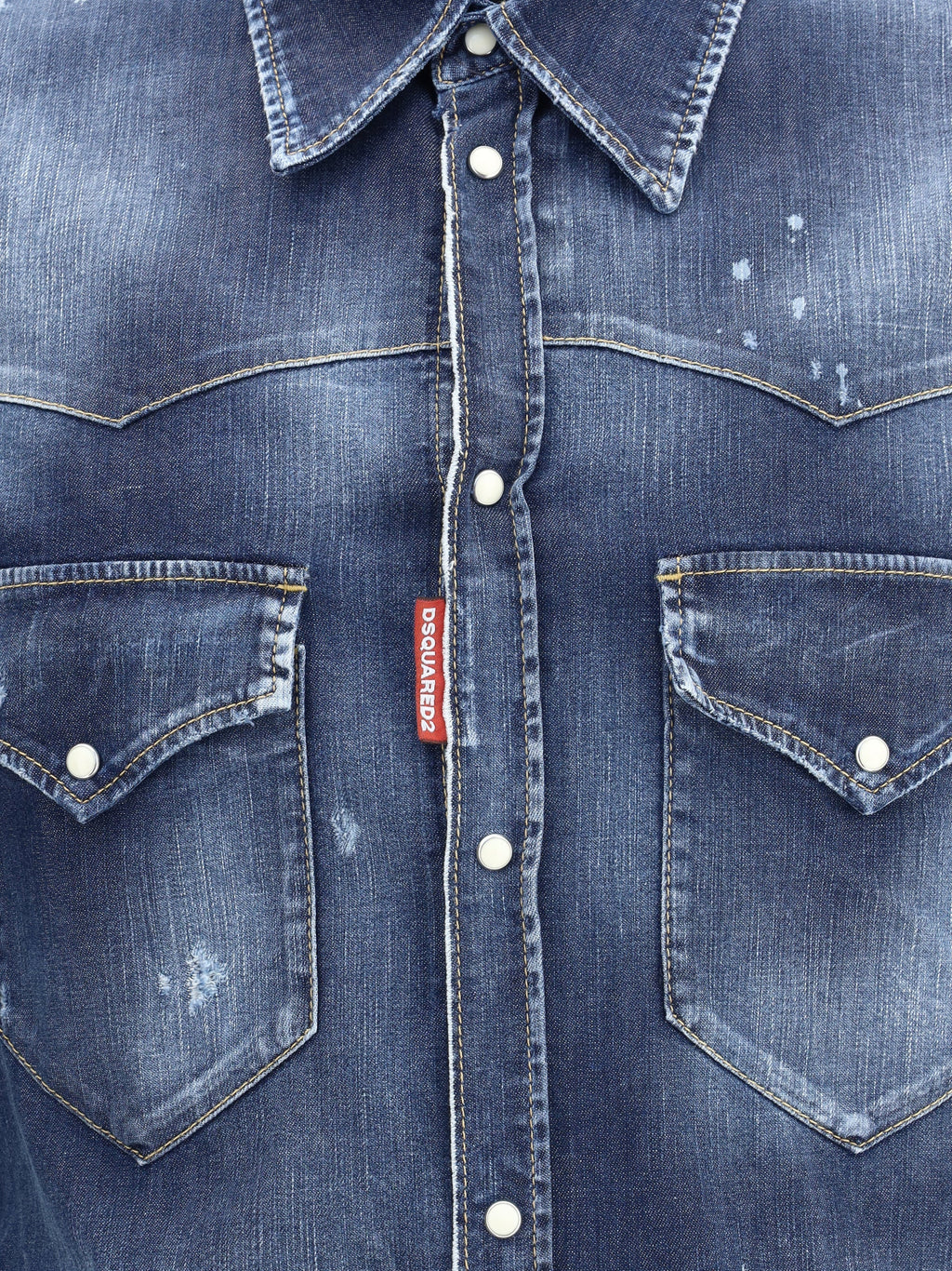 Dsquared2 Men Fashion Western Shirt