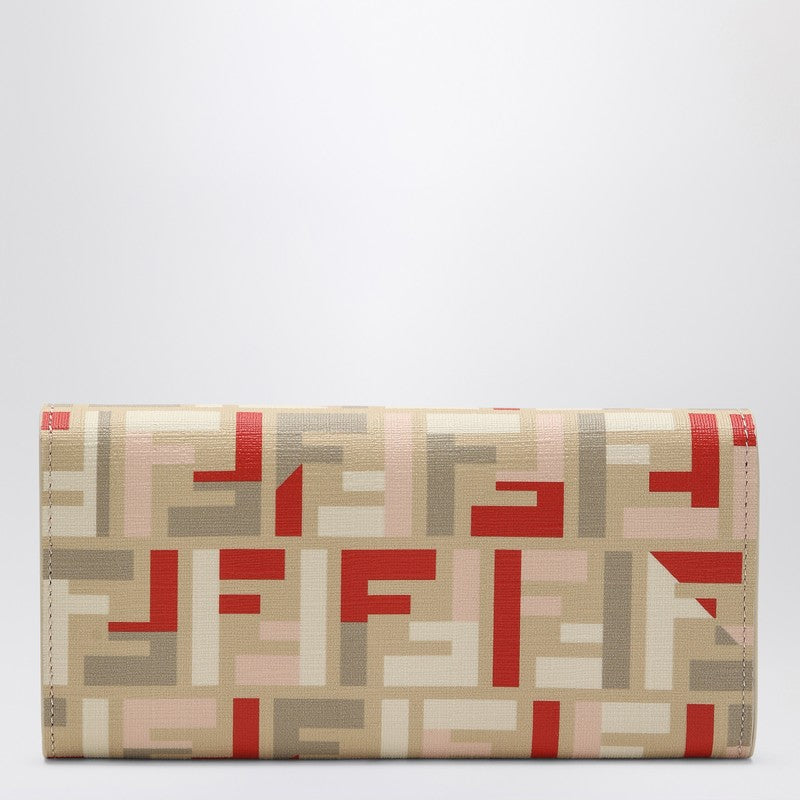 Fendi Pouch With Chain Multicoloured Ff Fabric Women