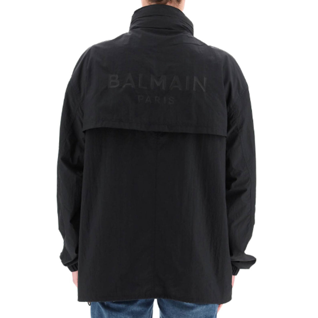Balmain Nylon Logo Jacket Men