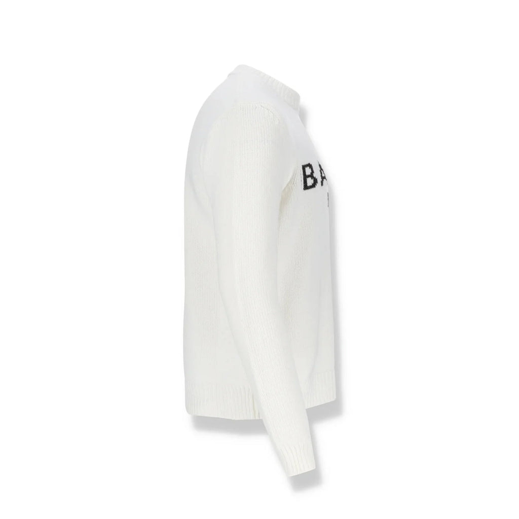Balmain Cotton Logo Sweater Men