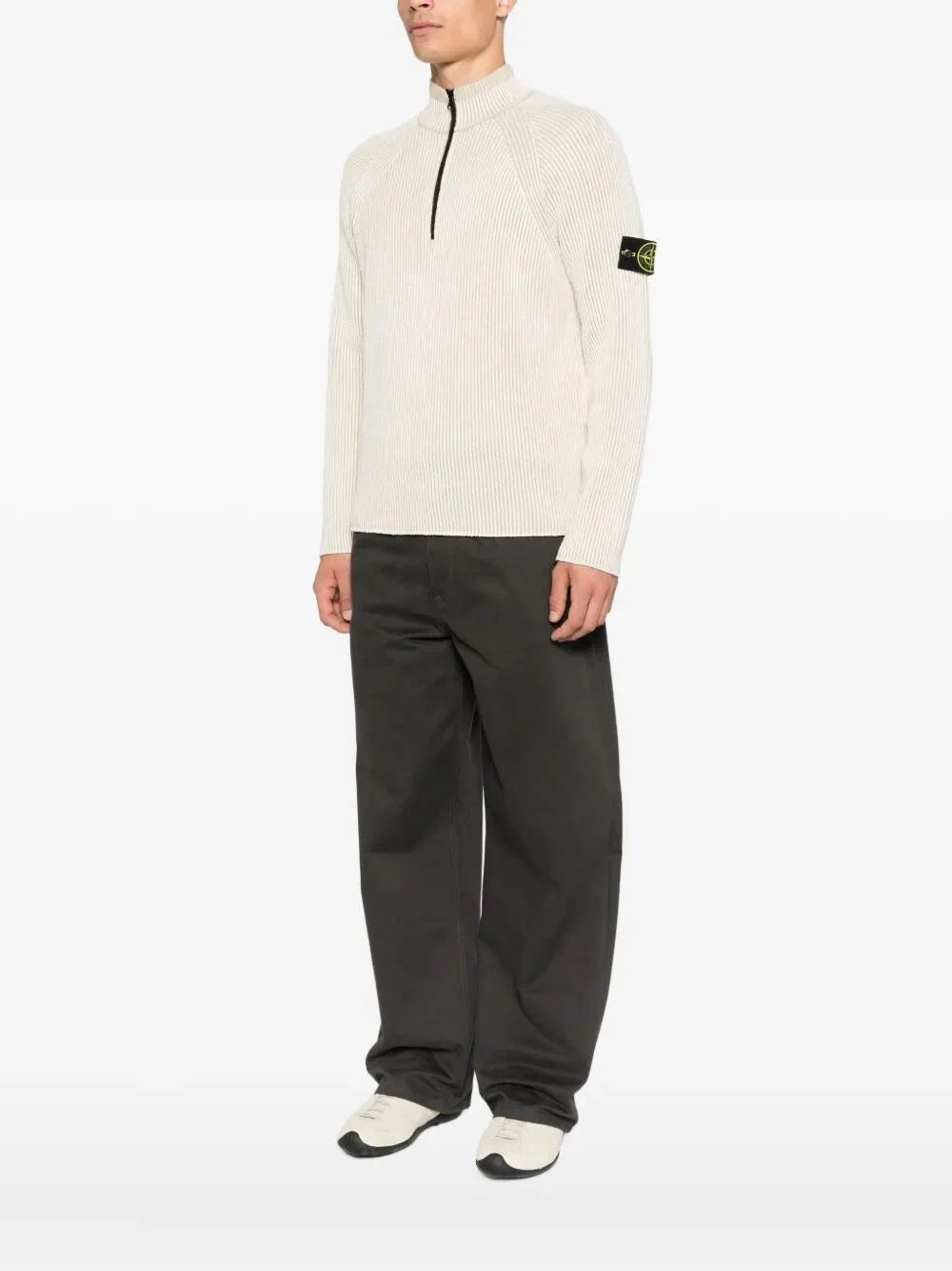 Stone Island Men Long Sleeve Polo
