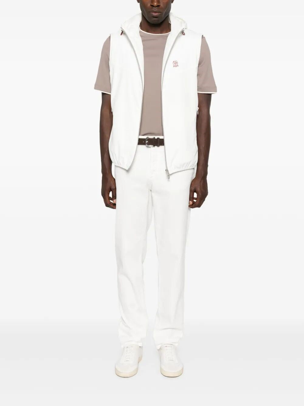 Brunello Cucinelli Men Nylon Vest With Padding