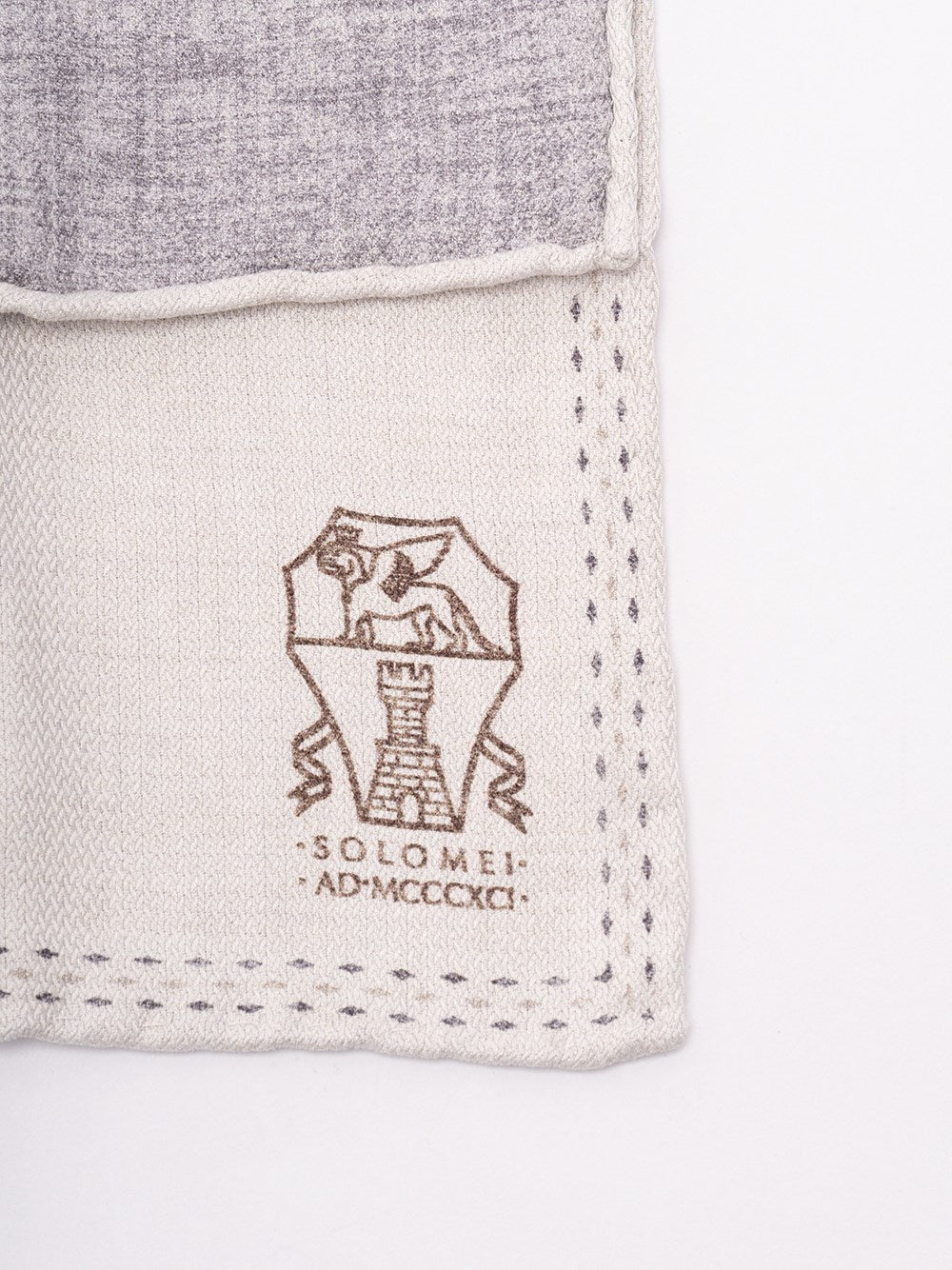 Brunello Cucinelli Men Silk Pocket Square