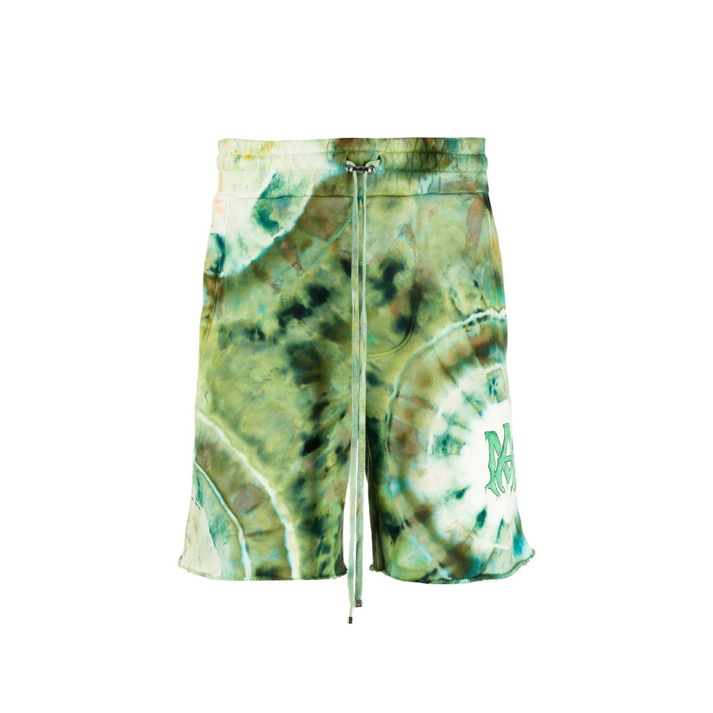 Amiri Tie-Dye Cotton Shorts Men