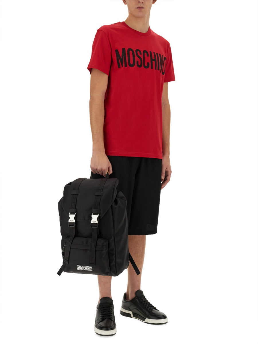 Moschino Men Bermuda With Logo