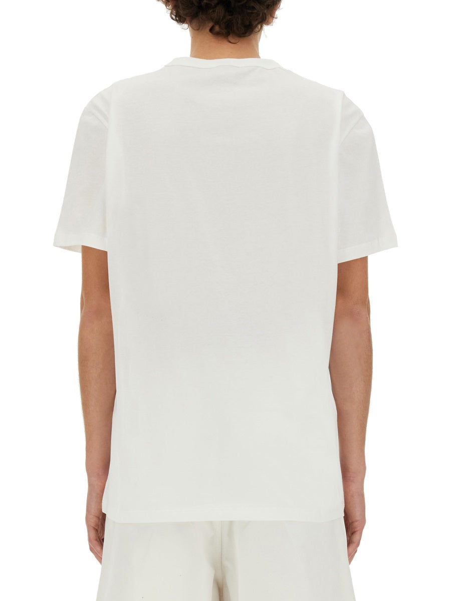 Alexander Mcqueen Men Skull Print T-Shirt