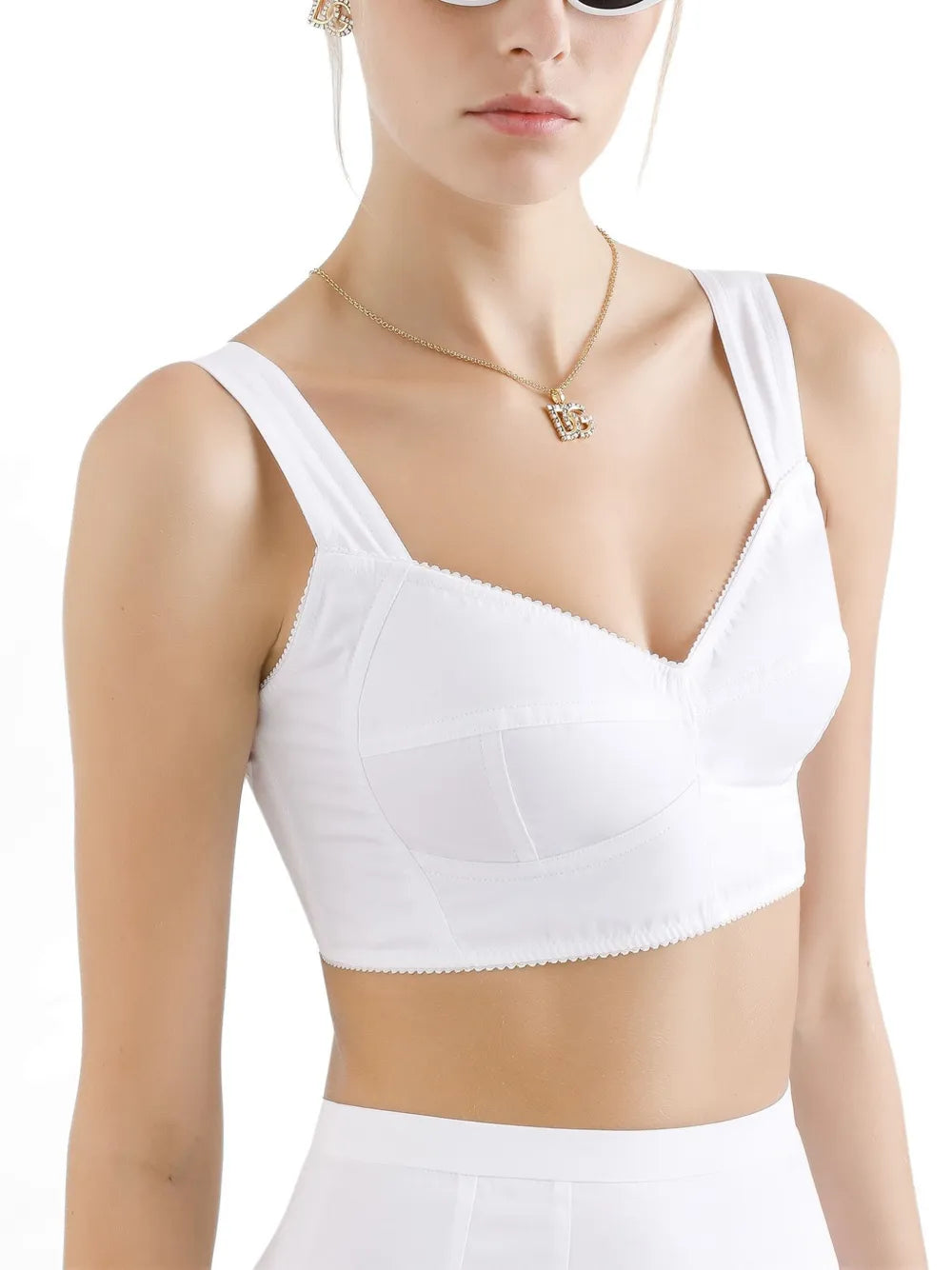 Dolce & Gabbana Women Necklace With Logo Pendant