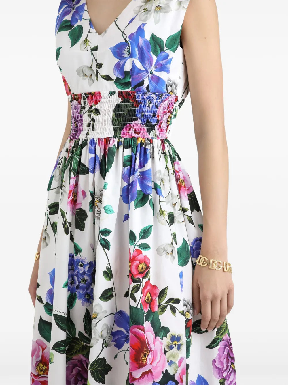 Dolce & Gabbana Women Floral Midi Dress