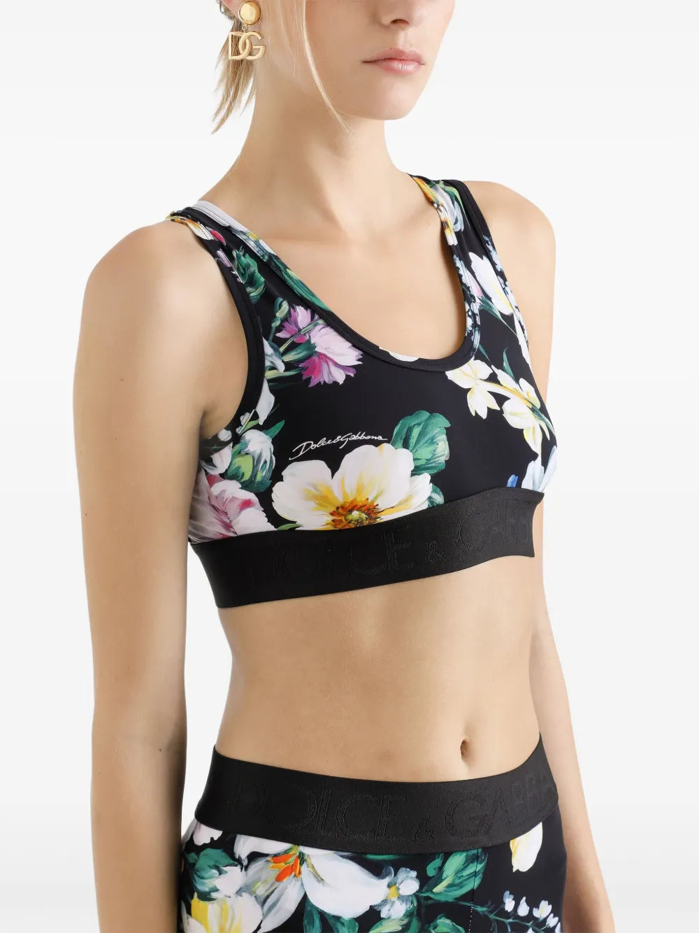 Dolce & Gabbana Women Flower Print Top