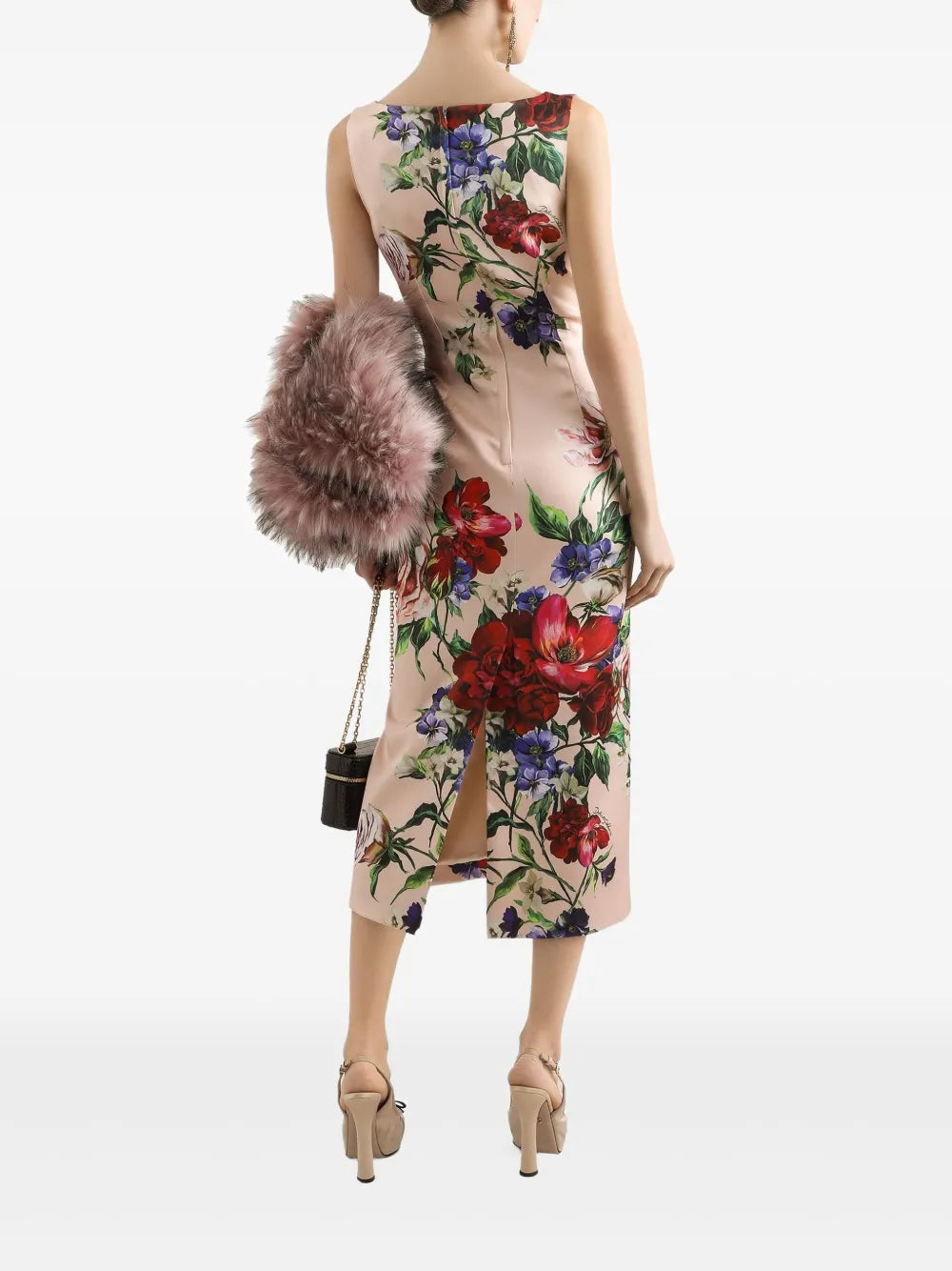 Dolce & Gabbana Women Floral Midi Dress
