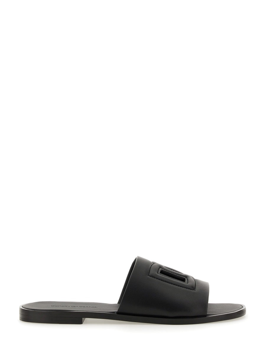 Dolce & Gabbana Men Sandal With Logo