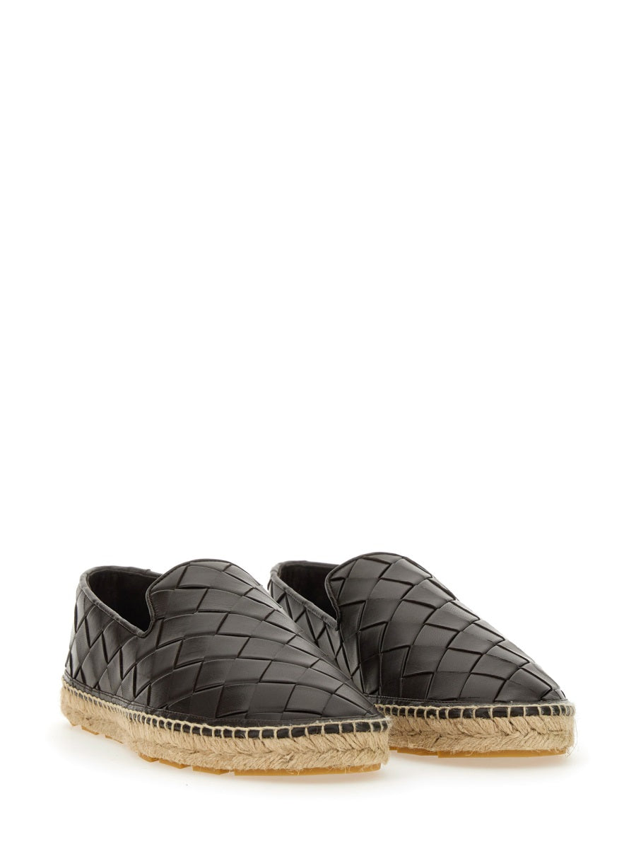 Bottega Veneta Men Leather Espadrille