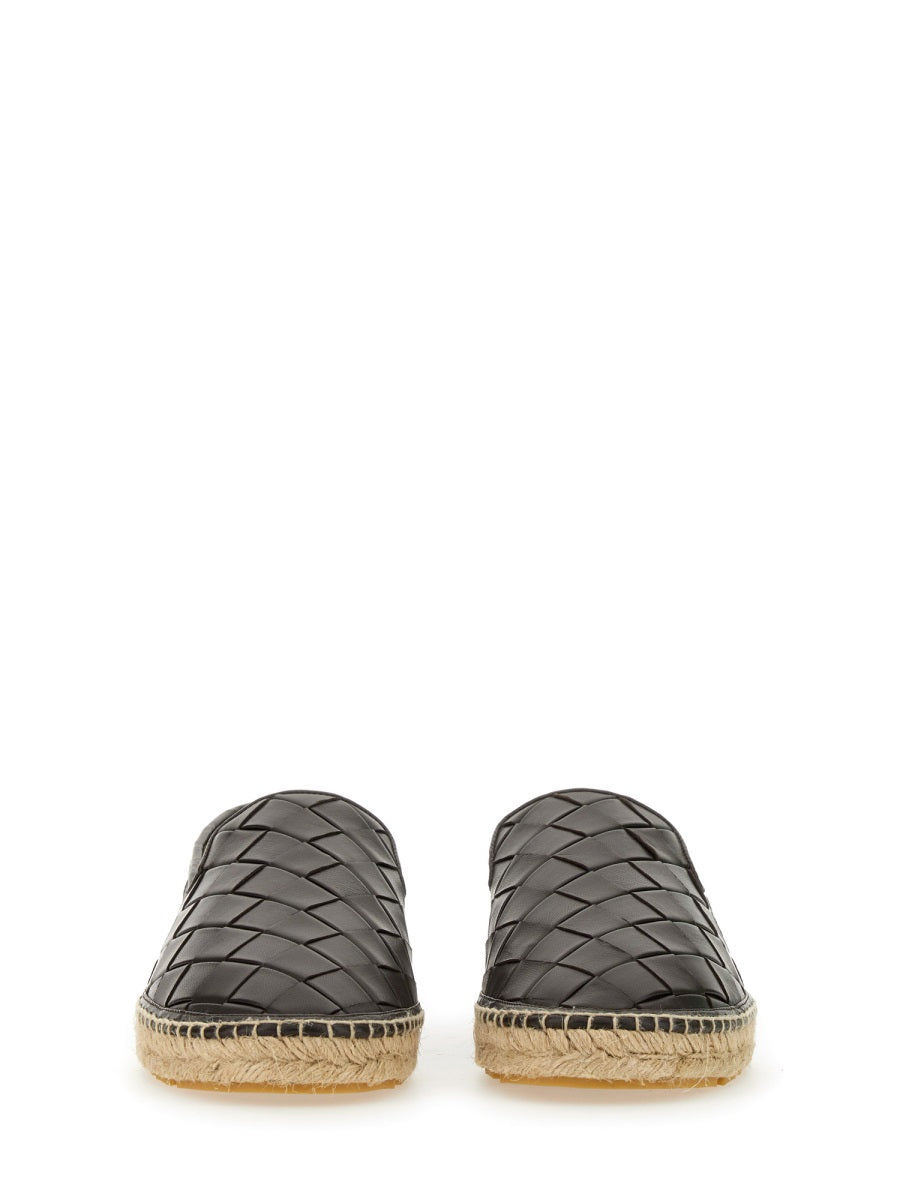 Bottega Veneta Men Leather Espadrille