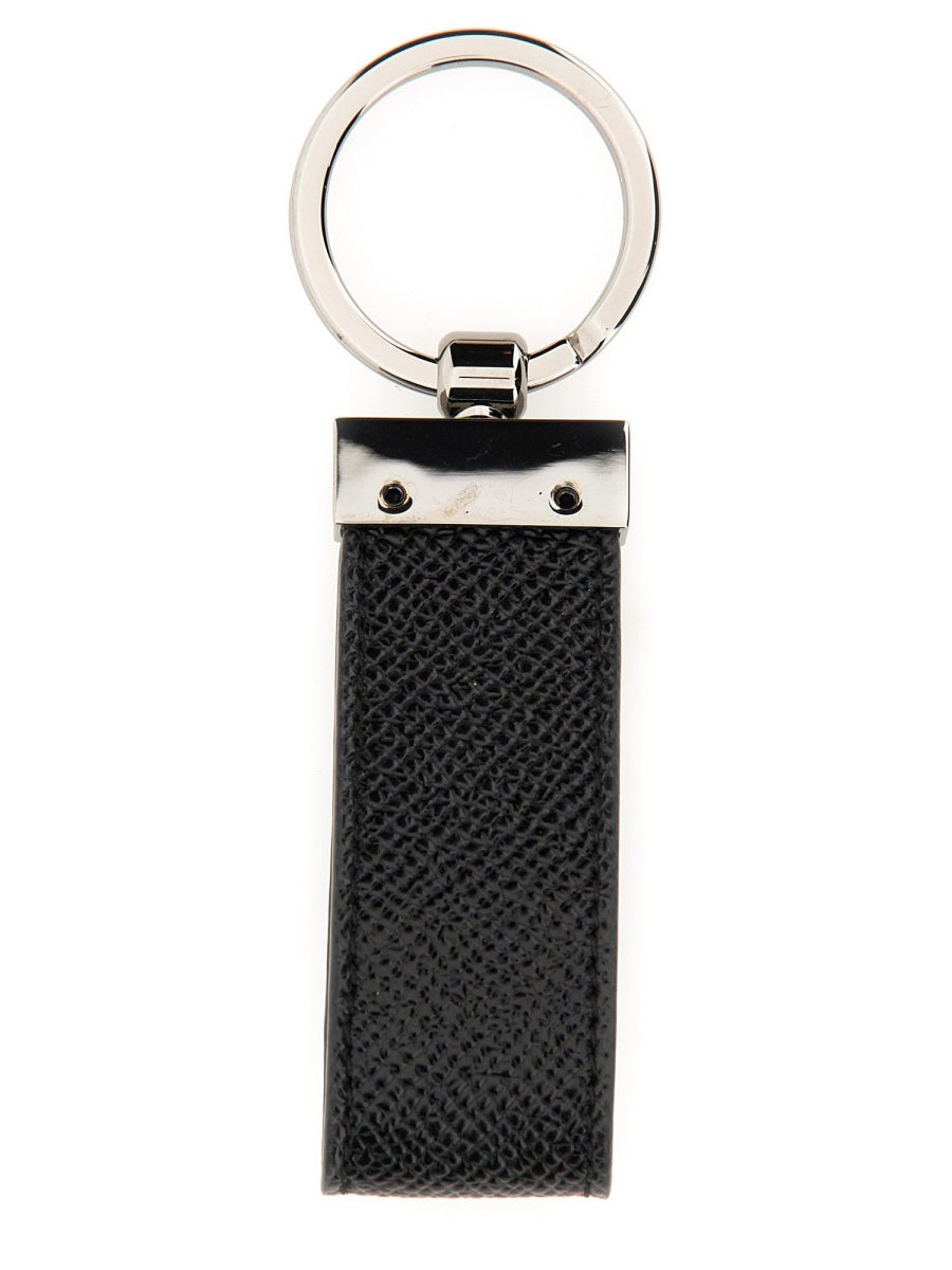 Dolce & Gabbana Men Keychain With Logoed Label