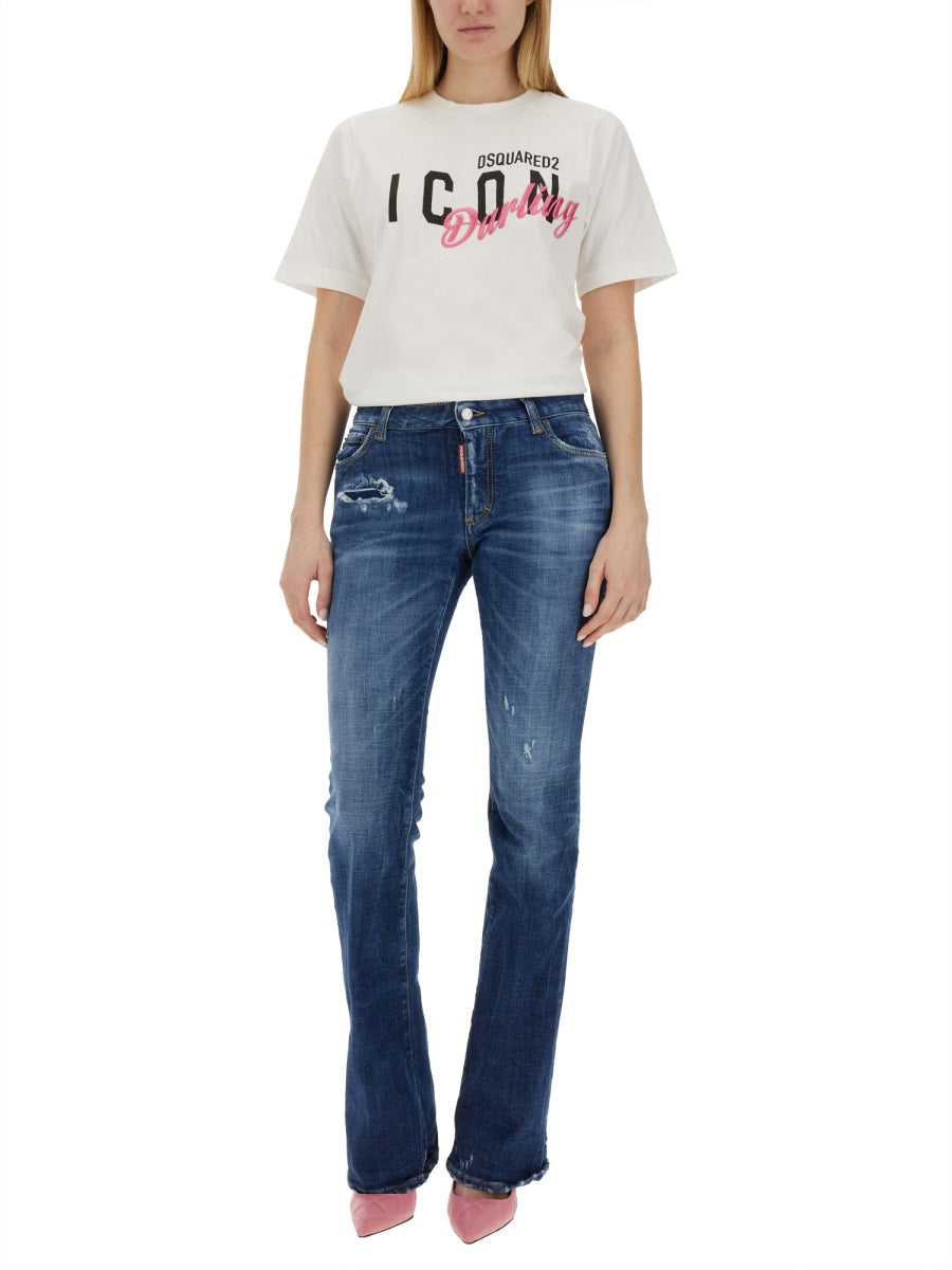Dsquared Women Flare Jeans