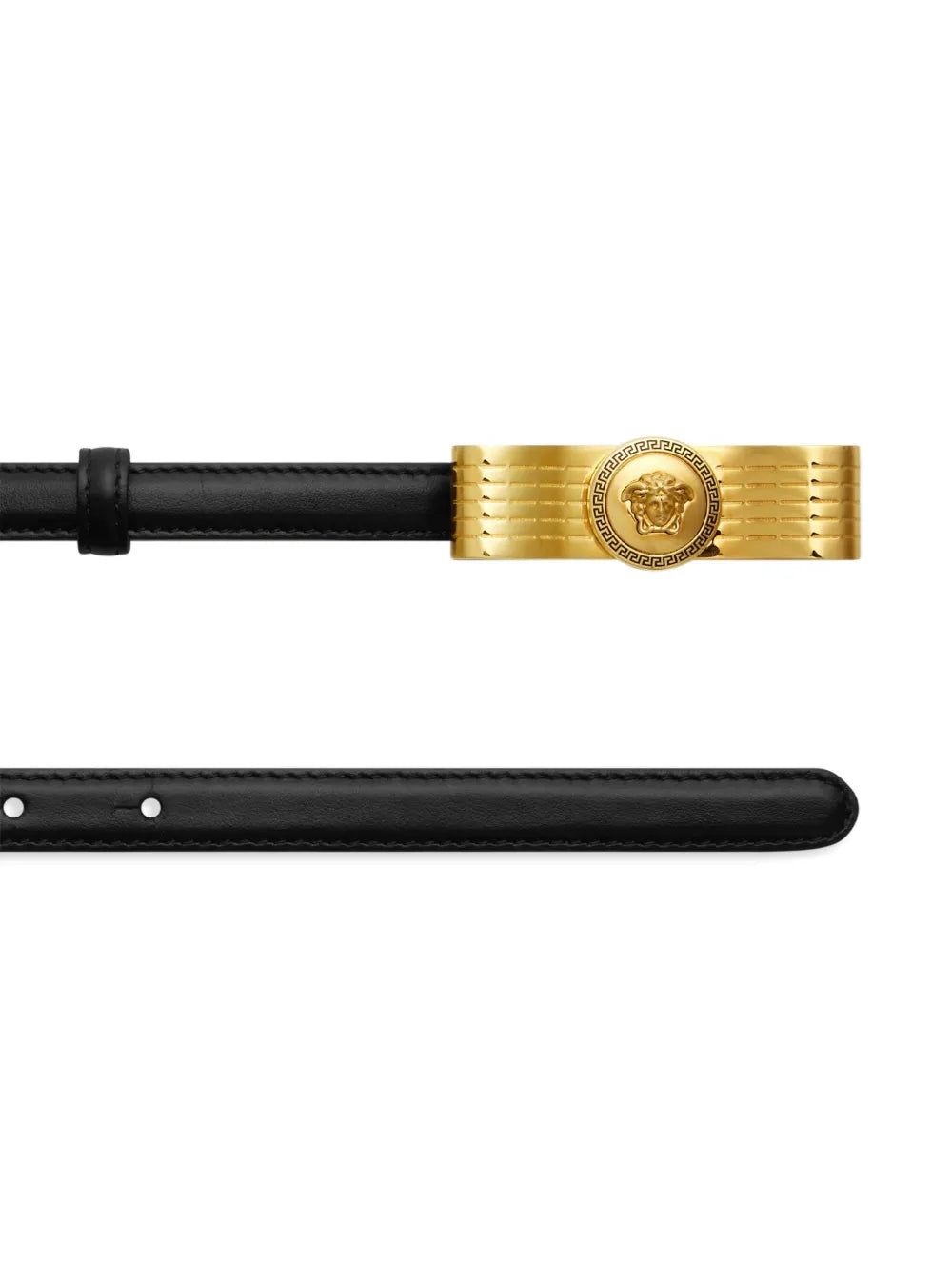 Versace Women Gianni Ribbon Leather Belt