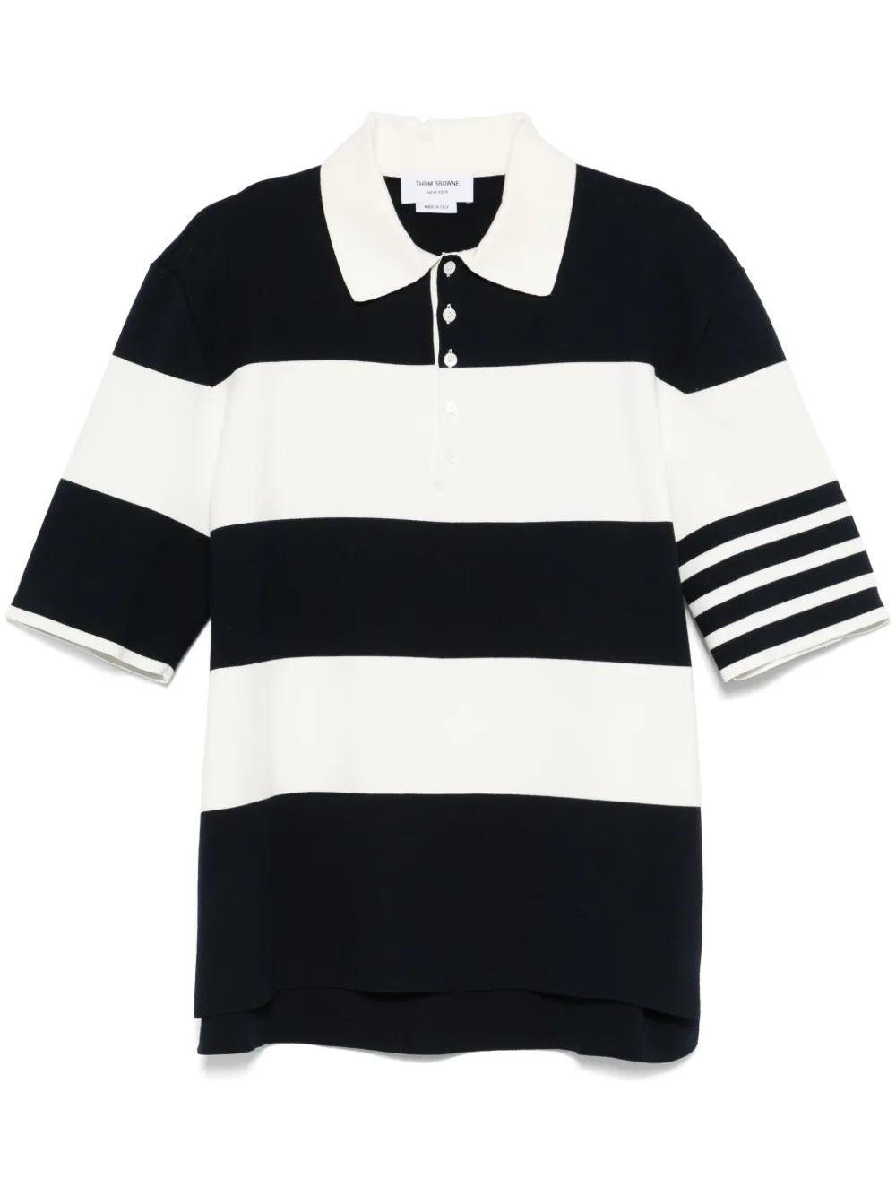 Thom Browne Men Striped Polo