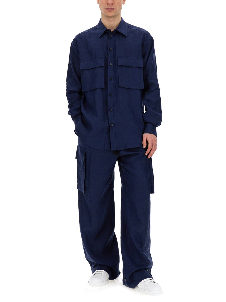 Dolce & Gabbana Men Shirt With Pockets