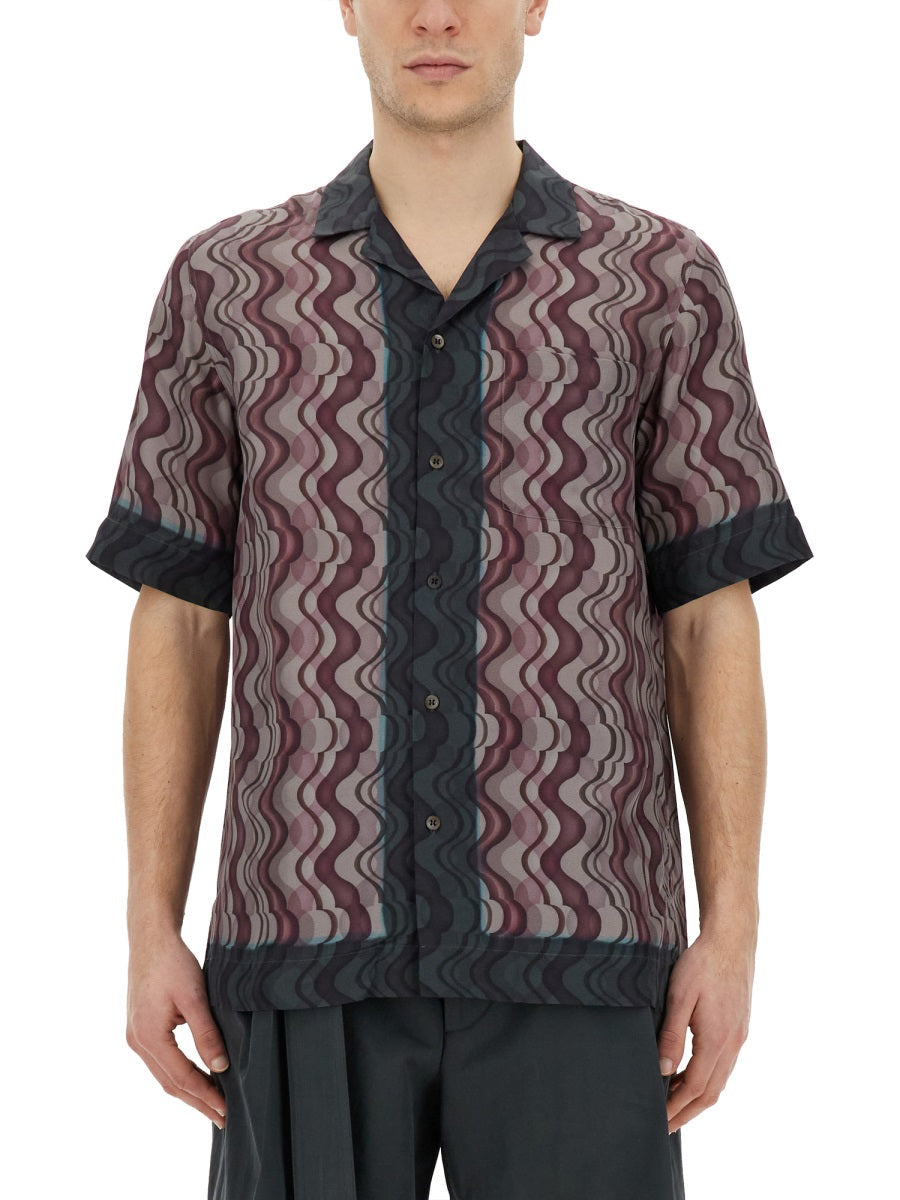 Dries Van Noten Men Printed Shirt