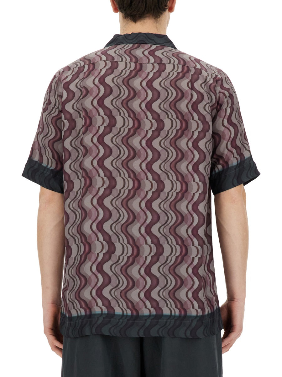 Dries Van Noten Men Printed Shirt