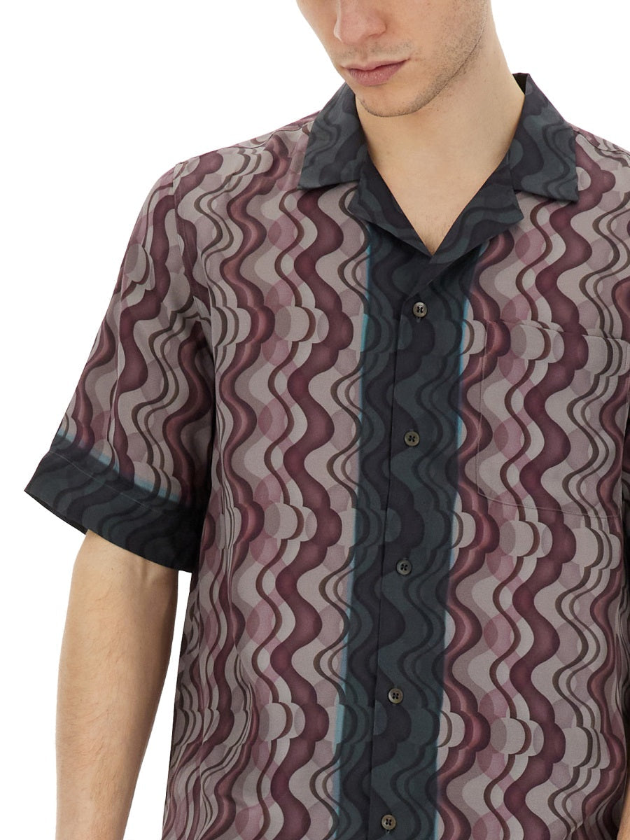 Dries Van Noten Men Printed Shirt